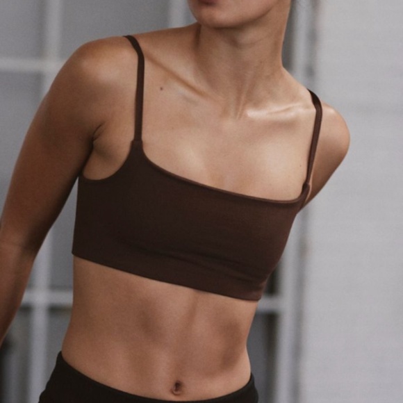 Free People Tighten Up Reversible Bra – Truffle Combo (M/L) - Picture 2 of 3